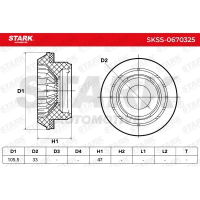 Mocowanie Amortyzatora Stark SKSS-0670325 SKSS-0670325 - foto 5