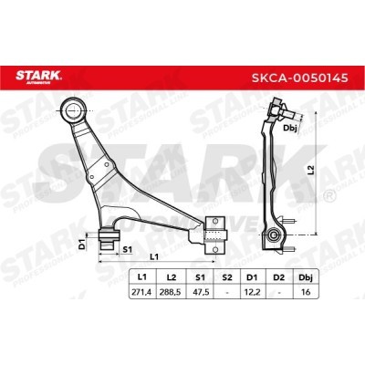Wahacz Stark SKCA-0050145 SKCA-0050145 - foto 3