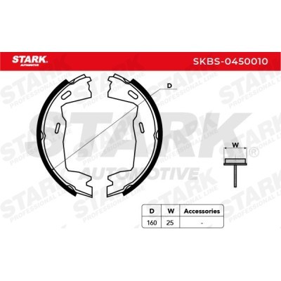 Klocki hamulcowe Stark SKBS-0450010 SKBS-0450010 - foto 4