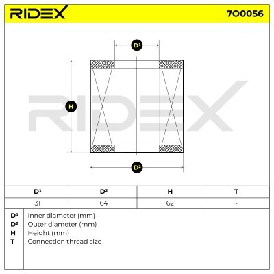 Filtr Oleju RIDEX 7O0056 7O0056 - foto 9