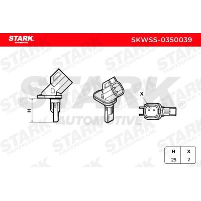 Czujnik ABS Stark SKWSS-0350039 SKWSS-0350039 - foto 4