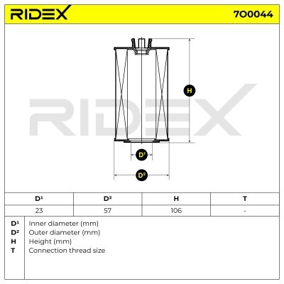 Filtr Oleju RIDEX 7O0044 7O0044 - foto 5