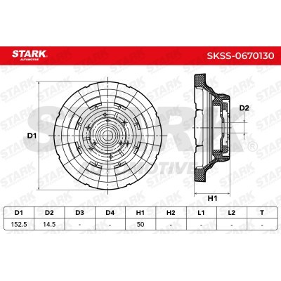 Mocowanie Amortyzatora Stark SKSS-0670130 SKSS-0670130 - foto 5