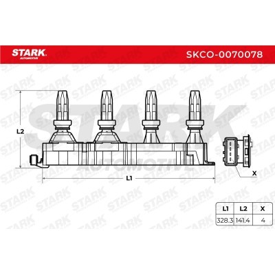 Cewka Zapłonowa Stark SKCO-0070078 SKCO-0070078 - foto 4