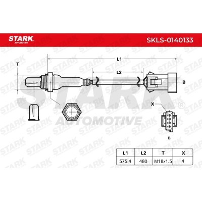 Sonda Lambda Stark SKLS-0140133 SKLS-0140133 - foto 6