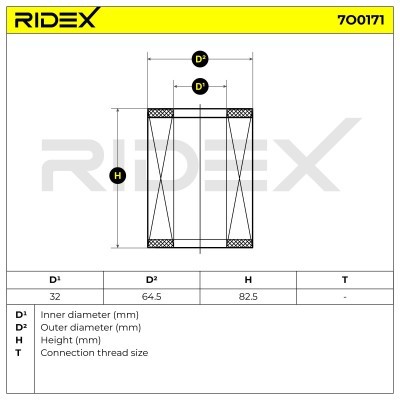 Filtr Oleju RIDEX 7O0171 7O0171 - foto 5