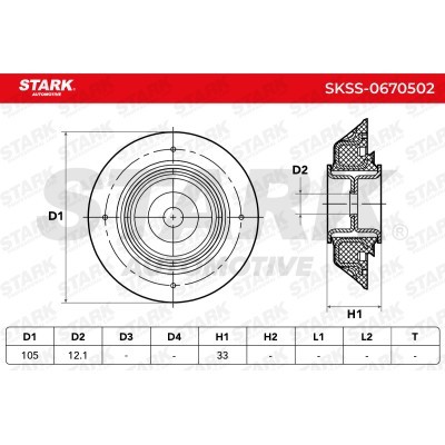 Mocowanie Amortyzatora Stark SKSS-0670502 SKSS-0670502 - foto 5