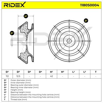 Mocowanie Amortyzatora RIDEX 1180S0005 1180S0005 - foto 5