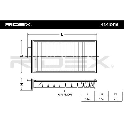 Filtr Kabinowy RIDEX 424I0116 424I0116 - foto 4