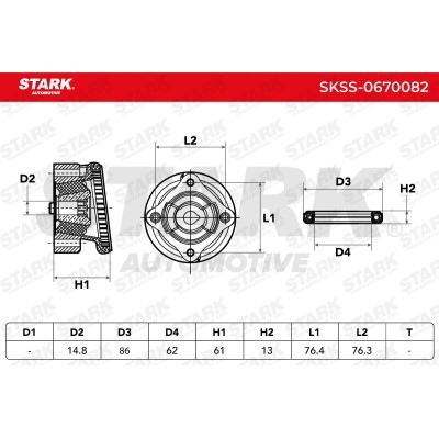 Mocowanie Amortyzatora Stark SKSS-0670082 SKSS-0670082 - foto 5