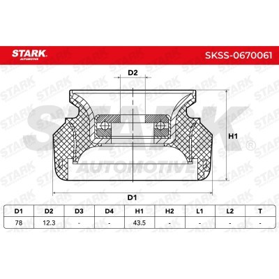 Mocowanie Amortyzatora Stark SKSS-0670061 SKSS-0670061 - foto 5