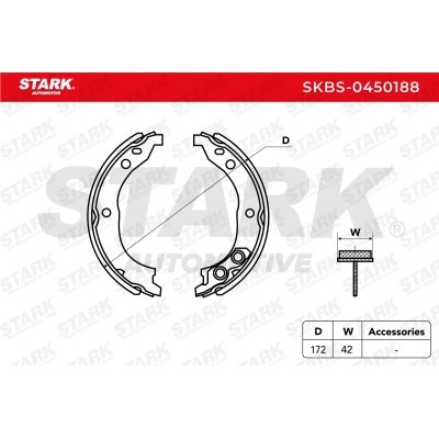 Klocki hamulcowe Stark SKBS-0450188 SKBS-0450188 - foto 4