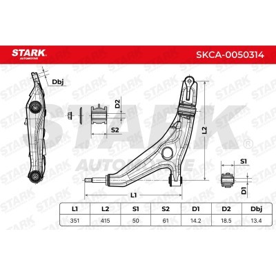 Wahacz Stark SKCA-0050314 SKCA-0050314 - foto 3