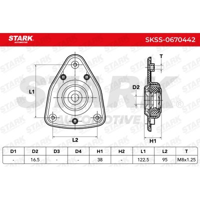 Mocowanie Amortyzatora Stark SKSS-0670442 SKSS-0670442 - foto 5