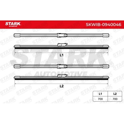 Pióro Wycieraczki Stark SKWIB-0940046 SKWIB-0940046 - foto 6