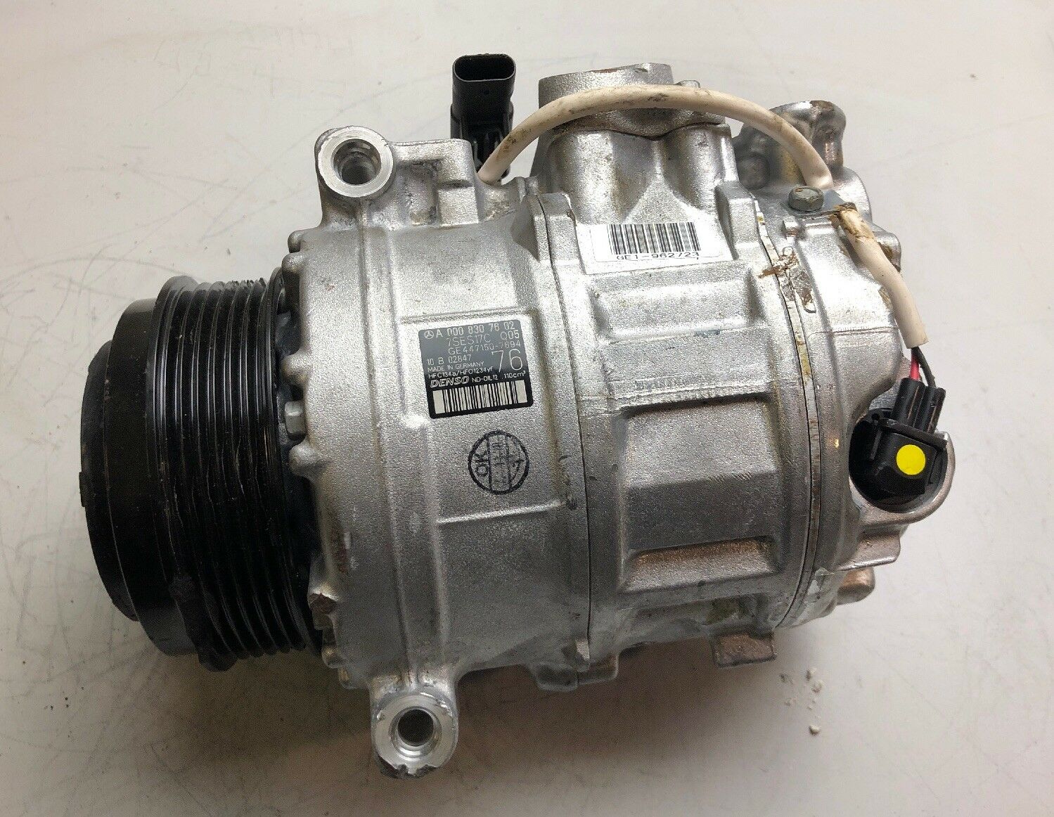 Sprzęgło Kompletne Sprężarki Klimatyzacji DENSO 7SES17C 6PK (PV6) Ø105/Ø100 Mercedes 110D7S7600 - foto 6