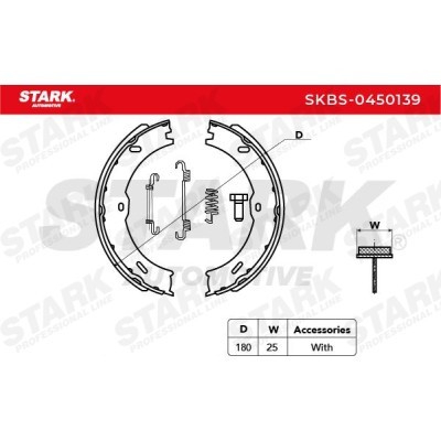 Klocki hamulcowe Stark SKBS-0450139 SKBS-0450139 - foto 5