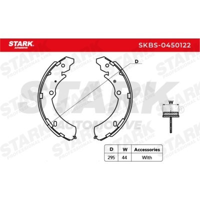 Klocki hamulcowe Stark SKBS-0450122 SKBS-0450122 - foto 5