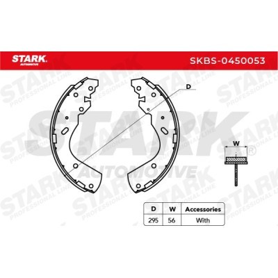 Klocki hamulcowe Stark SKBS-0450053 SKBS-0450053 - foto 4