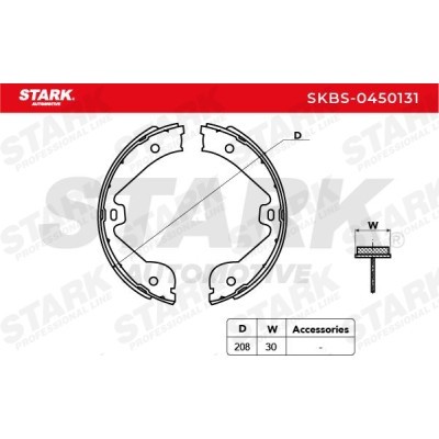 Klocki hamulcowe Stark SKBS-0450131 SKBS-0450131 - foto 5