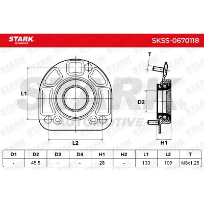 Mocowanie Amortyzatora Stark SKSS-0670118 SKSS-0670118 - foto 6