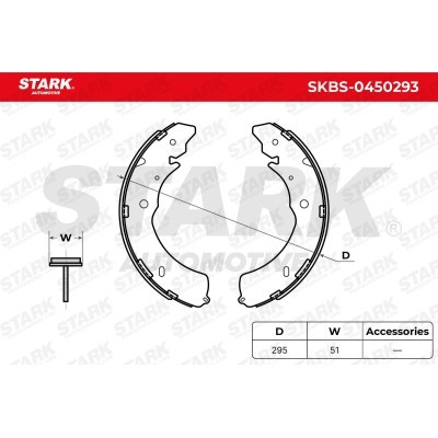 Klocki hamulcowe Stark SKBS-0450293 SKBS-0450293 - foto 6
