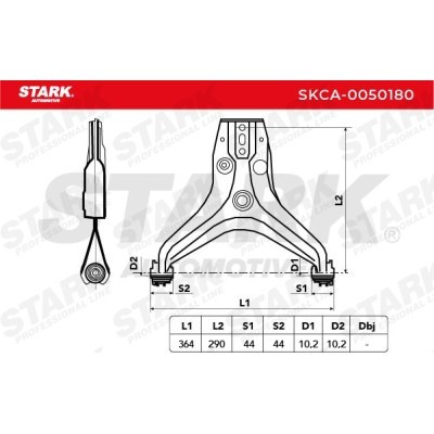 Wahacz Stark SKCA-0050180 SKCA-0050180 - foto 4
