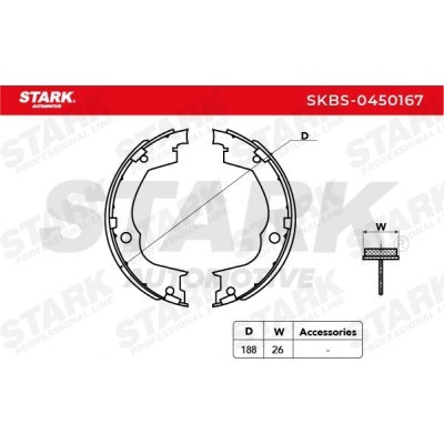Klocki hamulcowe Stark SKBS-0450167 SKBS-0450167 - foto 5