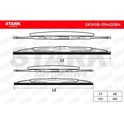 Pióro Wycieraczki Stark SKWIB-0940084 SKWIB-0940084 - foto 5