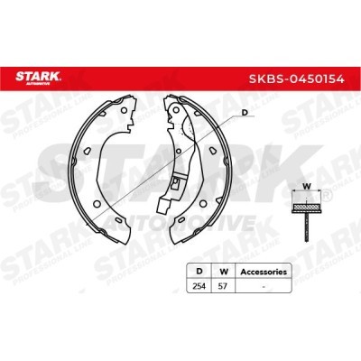 Klocki hamulcowe Stark SKBS-0450154 SKBS-0450154 - foto 5
