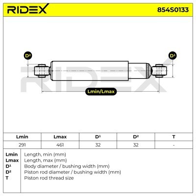 Amortyzator RIDEX 854S0133 854S0133 - foto 7