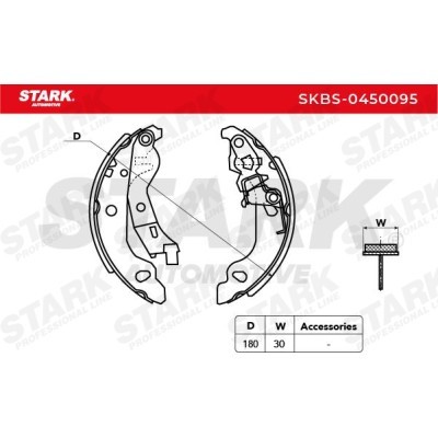 Klocki hamulcowe Stark SKBS-0450095 SKBS-0450095 - foto 6