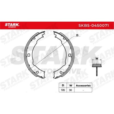 Klocki hamulcowe Stark SKBS-0450071 SKBS-0450071 - foto 5
