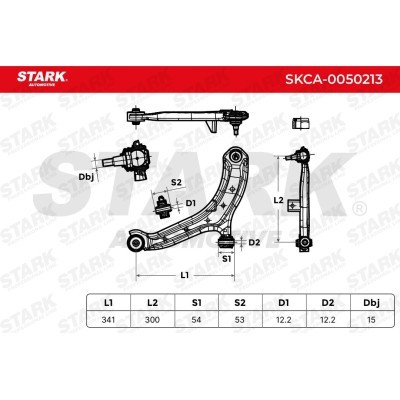 Wahacz Stark SKCA-0050213 SKCA-0050213 - foto 3