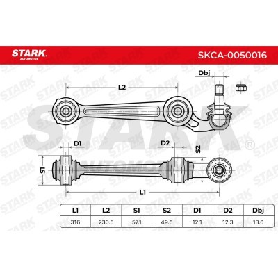 Wahacz Stark SKCA-0050016 SKCA-0050016 - foto 4