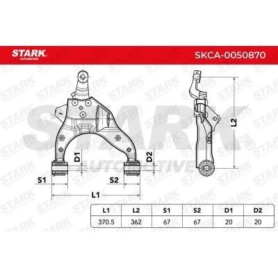 Wahacz Stark SKCA-0050870 SKCA-0050870 - foto 5