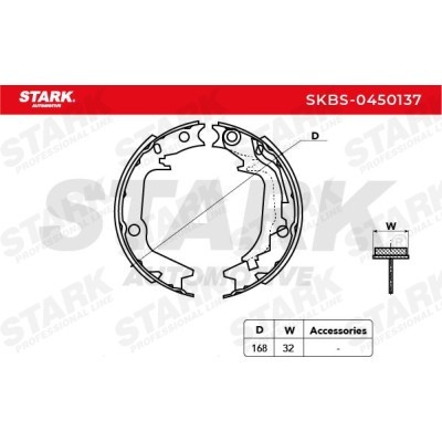 Klocki hamulcowe Stark SKBS-0450137 SKBS-0450137 - foto 5