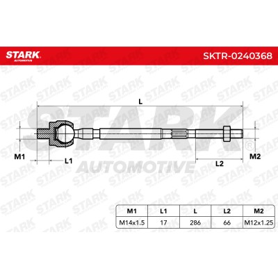Drążek kierowniczy Stark SKTR-0240368 SKTR-0240368 - foto 9