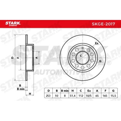 Tarcza hamulcowa Stark SKGE-2017 SKGE-2017 - foto 10
