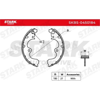 Klocki hamulcowe Stark SKBS-0450184 SKBS-0450184 - foto 5