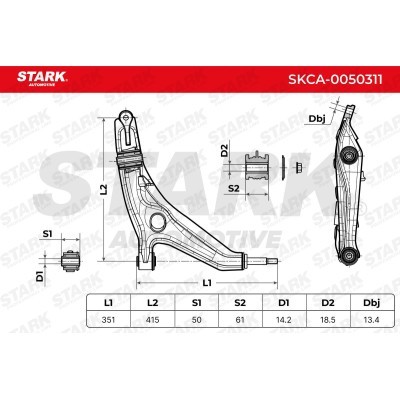 Wahacz Stark SKCA-0050311 SKCA-0050311 - foto 3