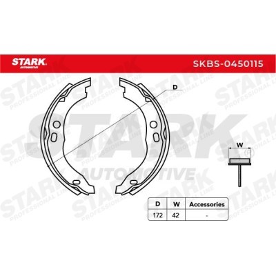 Klocki hamulcowe Stark SKBS-0450115 SKBS-0450115 - foto 4