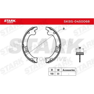 Klocki hamulcowe Stark SKBS-0450068 SKBS-0450068 - foto 5