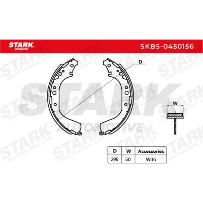 Klocki hamulcowe Stark SKBS-0450156 SKBS-0450156 - foto 5