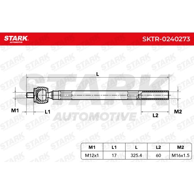 Drążek kierowniczy Stark SKTR-0240273 SKTR-0240273 - foto 7