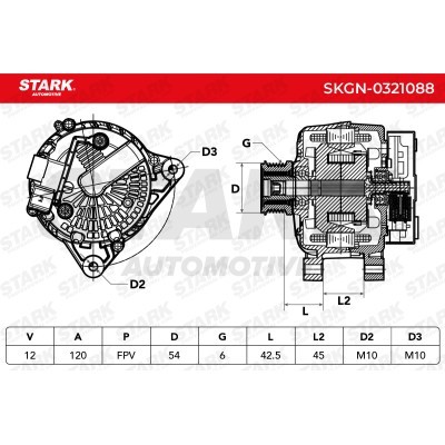 Alternator Stark SKGN-0321088 SKGN-0321088 - foto 7