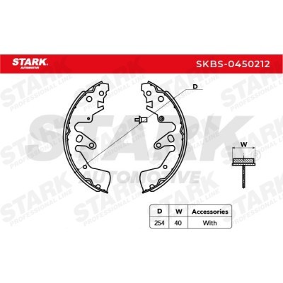 Klocki hamulcowe Stark SKBS-0450212 SKBS-0450212 - foto 6
