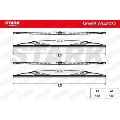 Pióro Wycieraczki Stark SKWIB-0940032 SKWIB-0940032 - foto 3