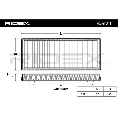 Filtr Kabinowy RIDEX 424I0111 424I0111 - foto 4