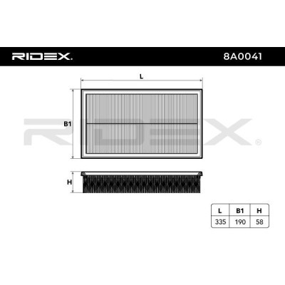 Filtr Powietrza RIDEX 8A0041 8A0041 - foto 6